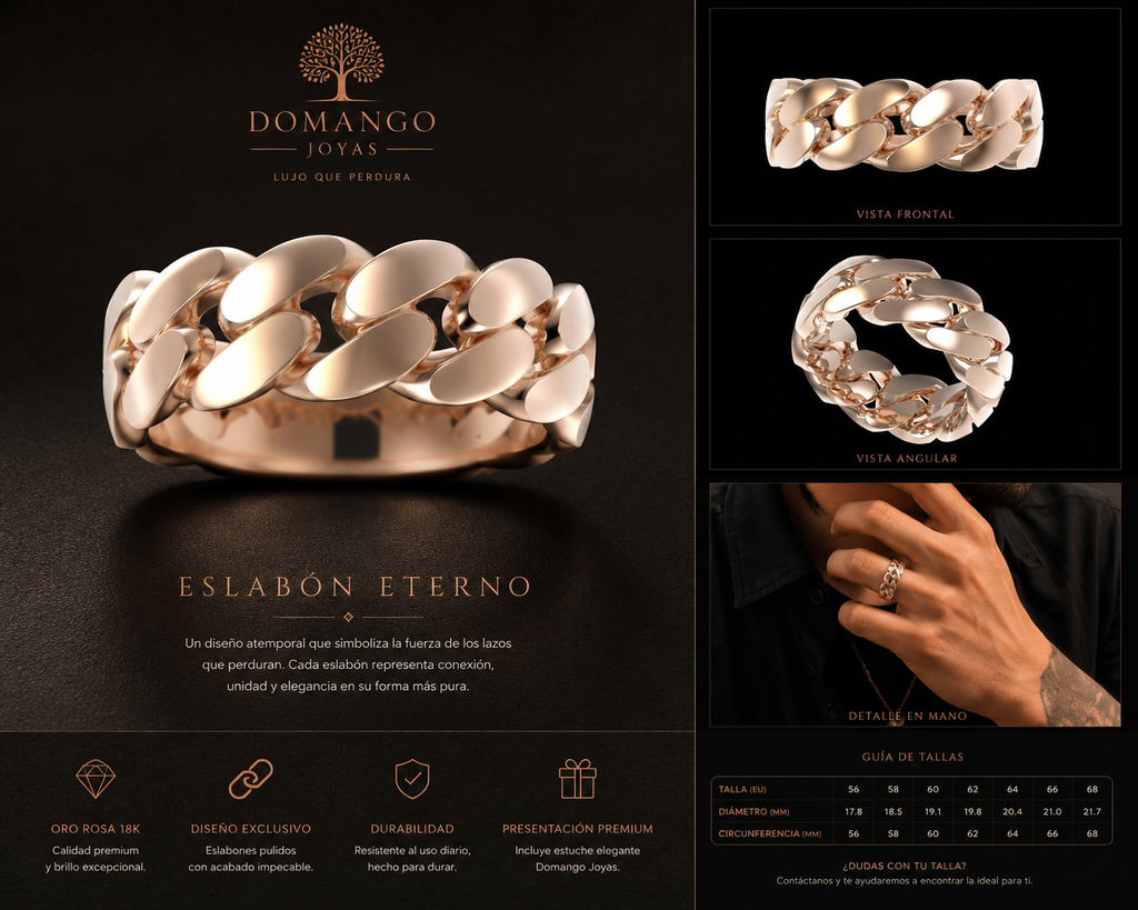 Anillo Eslabón Eterno